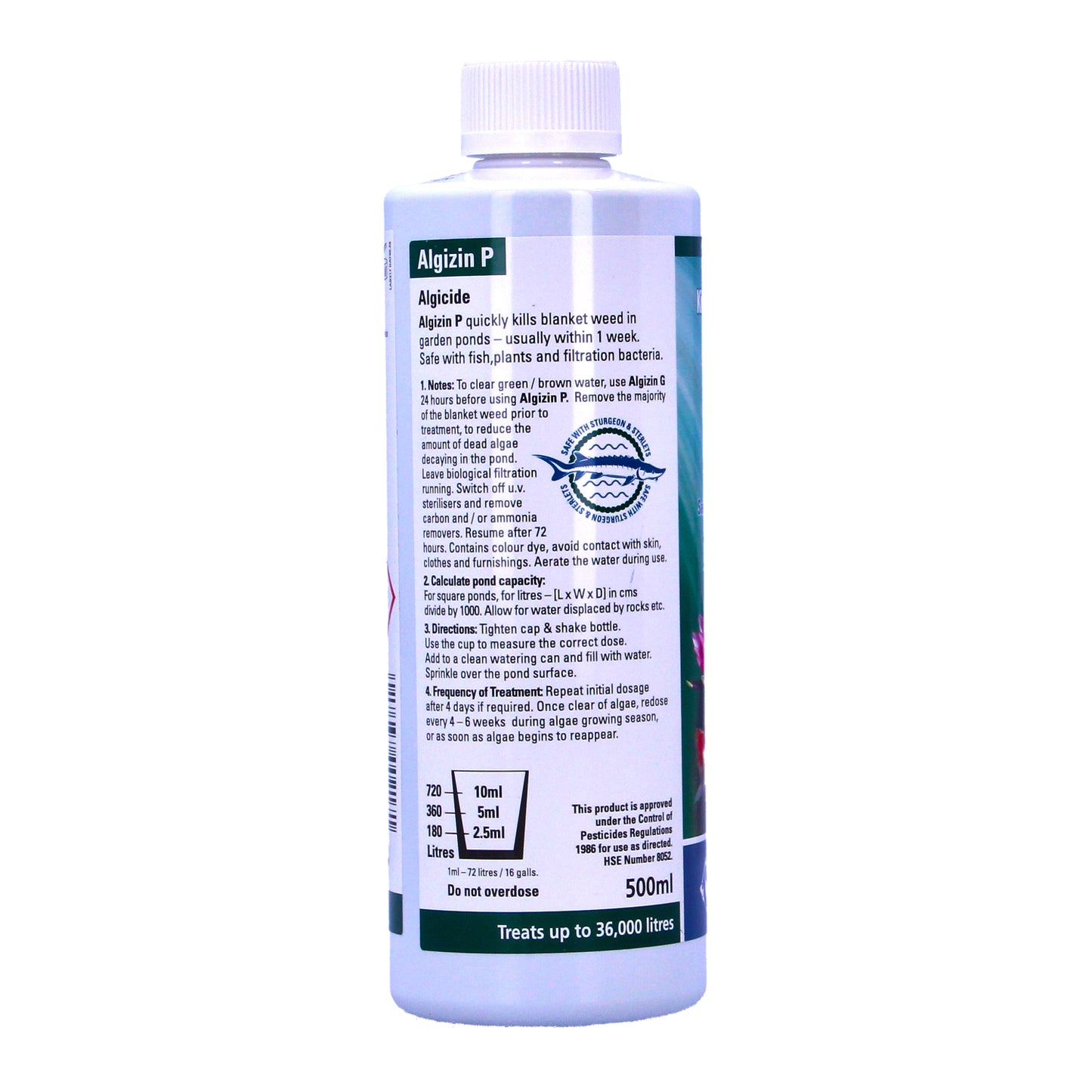 Waterlife Algizin P Pond Blanketweed Control Treatment Green String Thread Algae