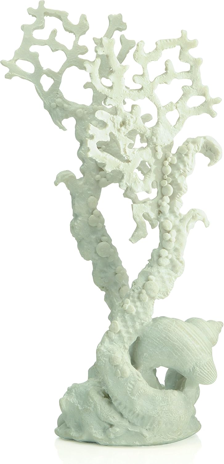 biOrb Fan Coral Ornament White Medium
