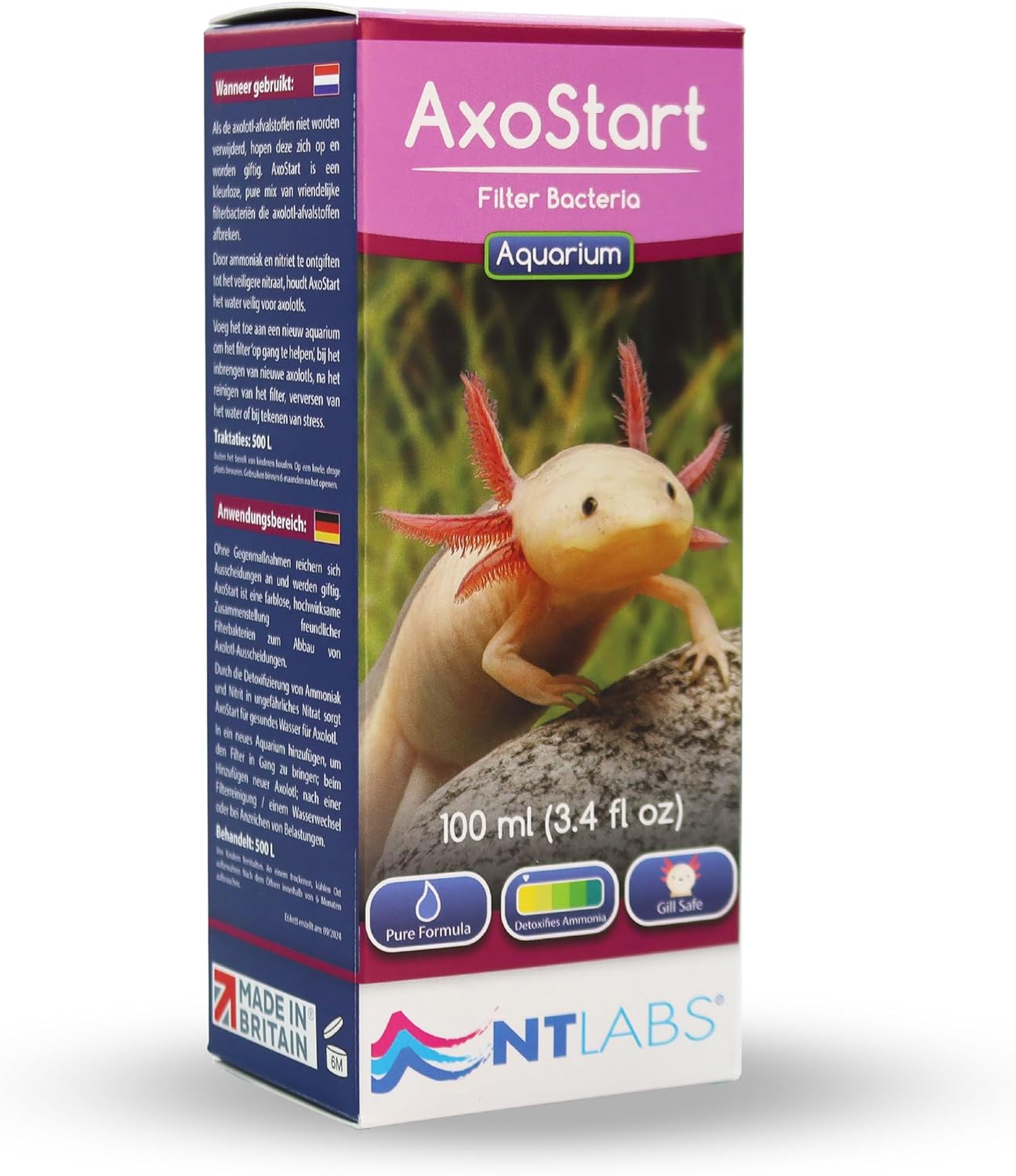 NT Labs AxoStart - Axolotl Filter Starter