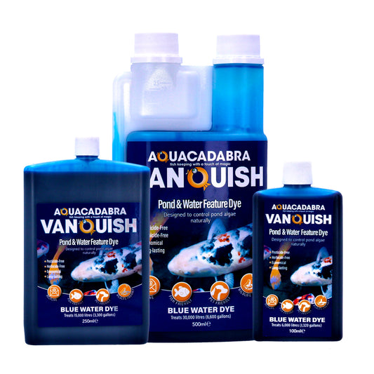 Aquacadabra Vanquish Pond Water Feature Dye Blue