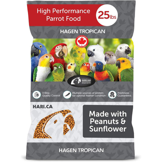 Hari Tropican Cockatiel High Perf Granules 2mm 11.34kg