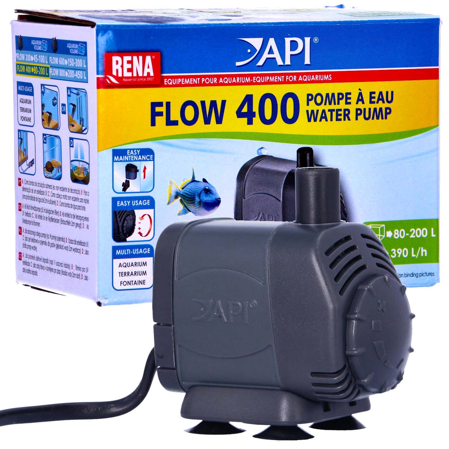 API Rena Flow Water Pump Aquarium Power Head