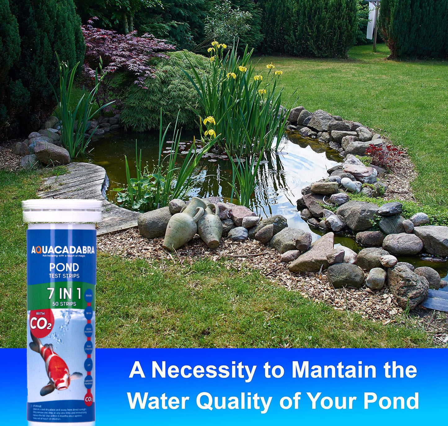 Aquacadabra Pond & Swimming Pool Water Test Kit