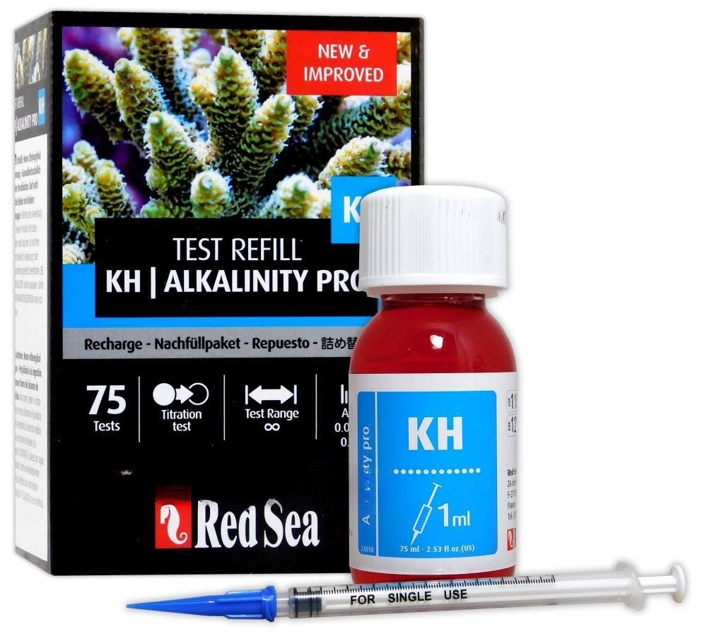 Red Sea KH/Alkalinity Pro - Test Kit Refills (75 tests)