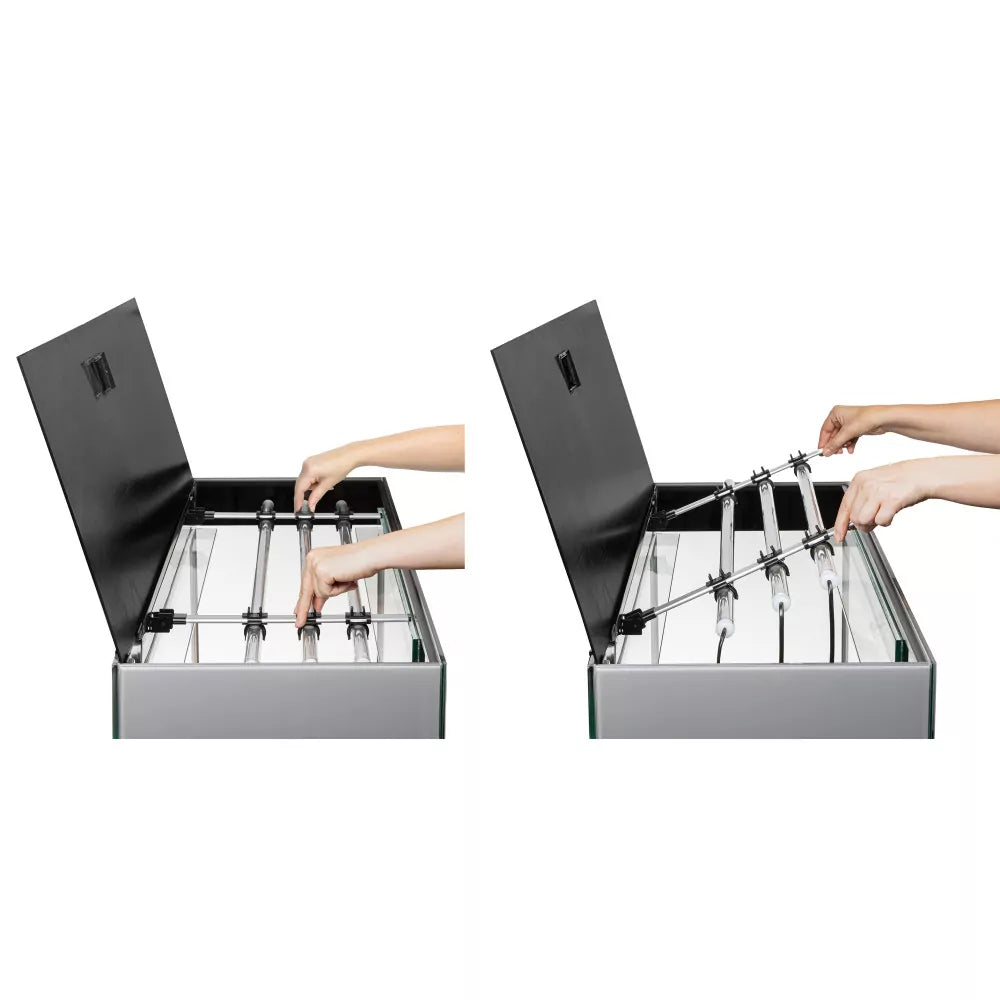Aquael Glossy 80 Tank & Cabinet (Day & Night Lighting)