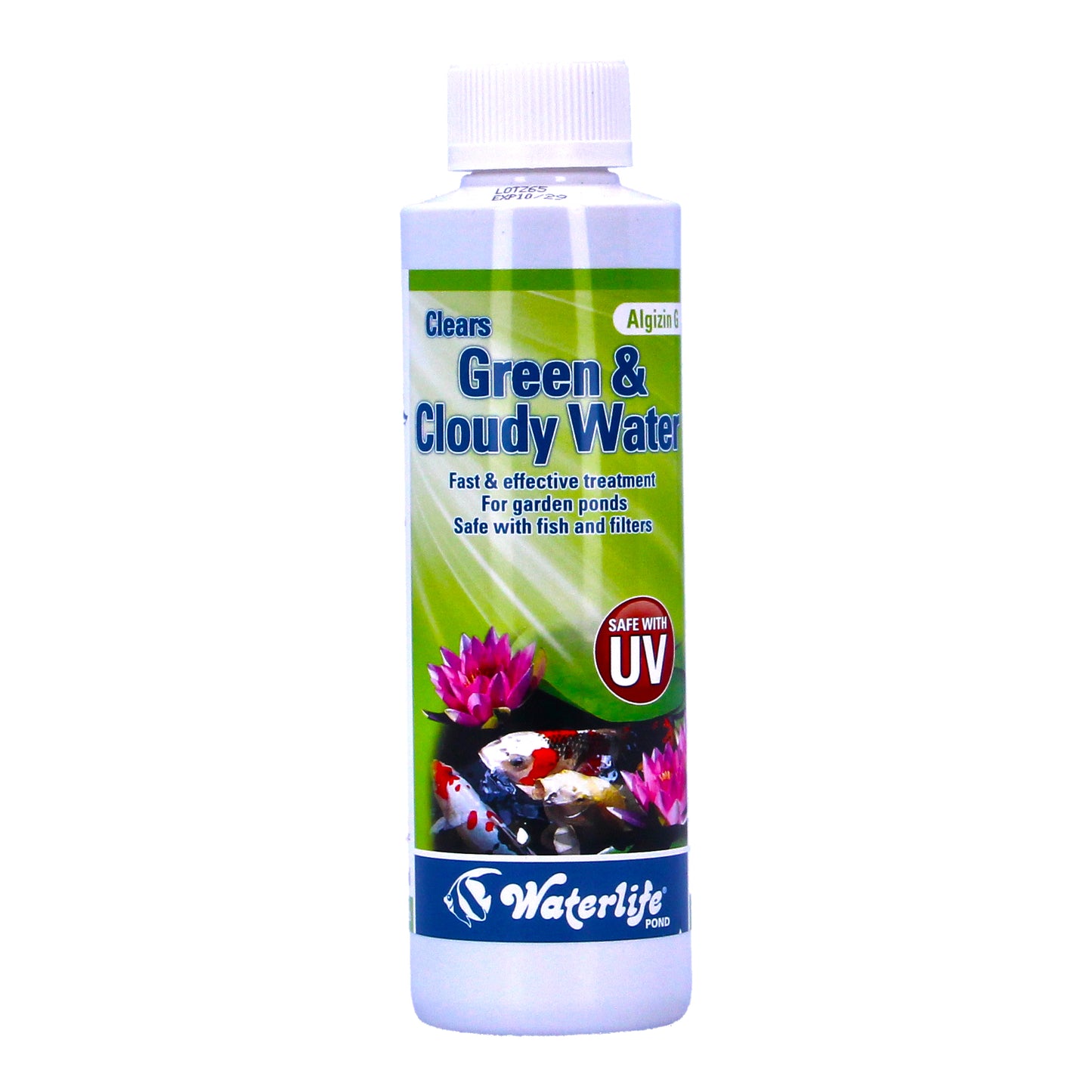 WaterLife Algizin G Pond Algae Green Cloudy Water Control 250ml