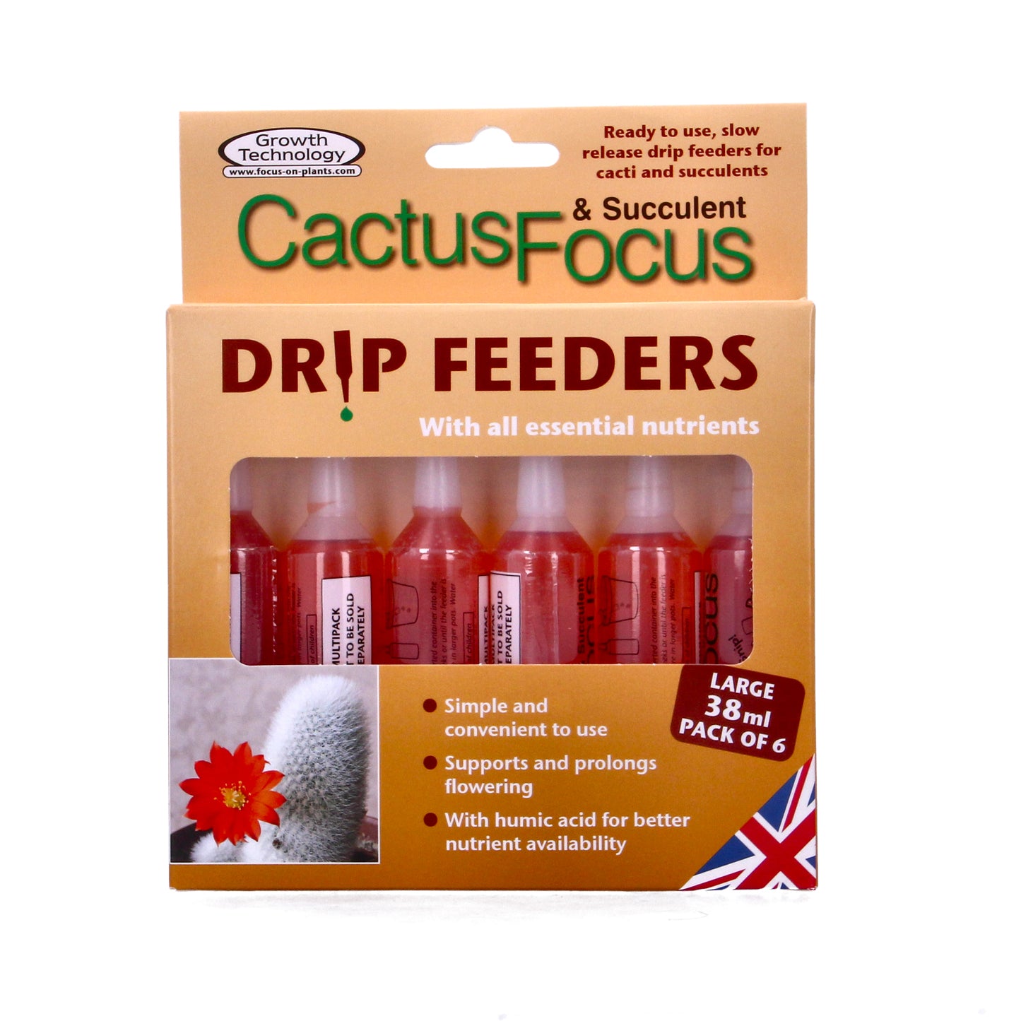 Growth Technology Cactus Drip Feed 6-pack