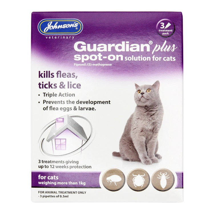 Guardian Plug Spot-On Triple Action Cats & Dogs Flea Tick Treatment