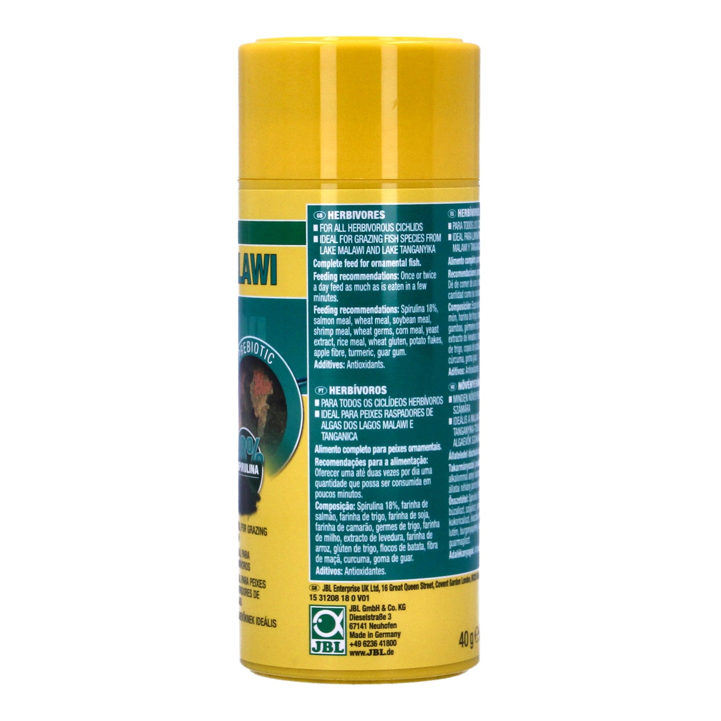 JBL Novo Malawi Cichlid Flakes