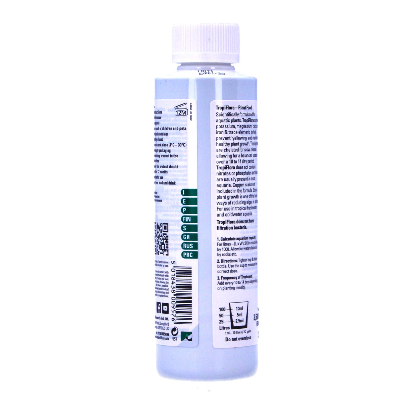 Waterlife TropiFlora Aquatic Plant Food Aquarium Planting Feed