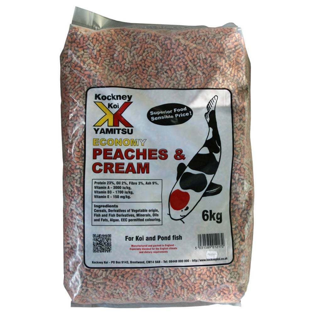 Kockney Koi Peaches & Cream Economy Pond Food