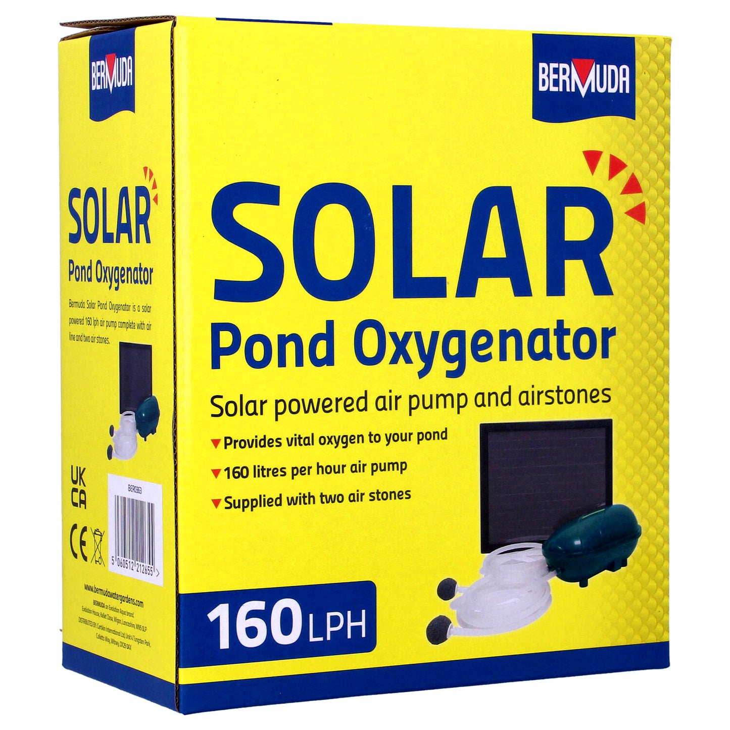 Bermuda Nova Solar Oxygenator 160 Lph