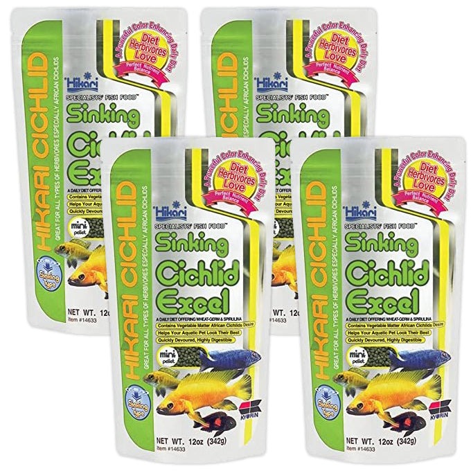 Hikari Cichlid Excel Sinking Mini Pellets