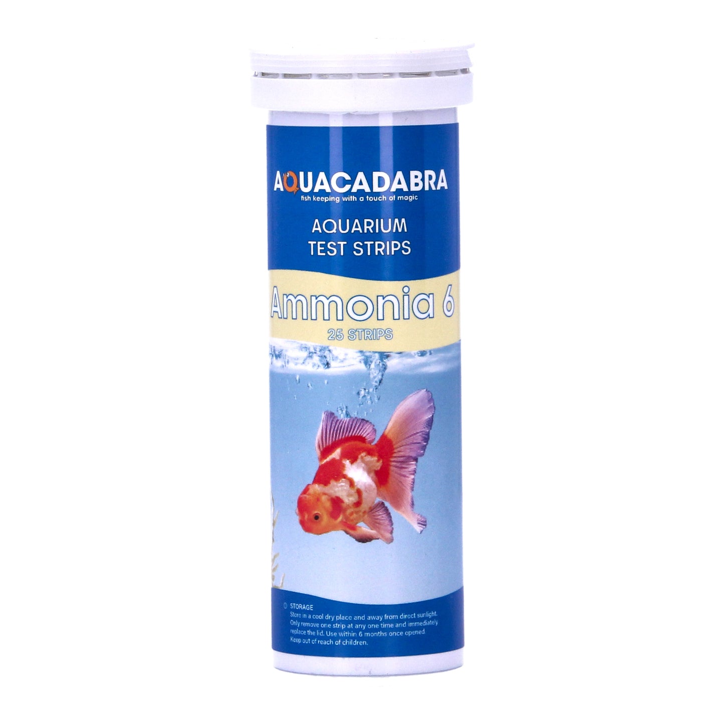 Aquacadabra Aquarium Ammonia 6, 25 Strips Water Test Kit