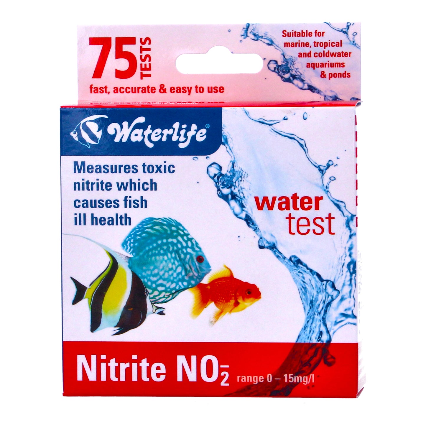 Waterlife Nitrite NO2 Water Test
