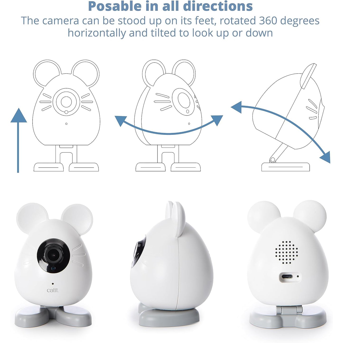 Catit Pixi Smart Mouse HD Camera