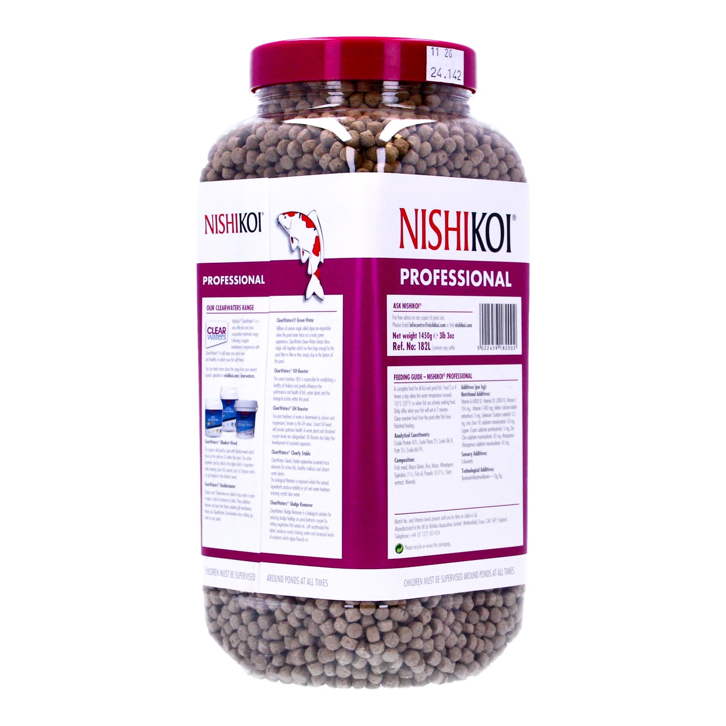 Nishikoi Niigata Medium Pellet 1450g