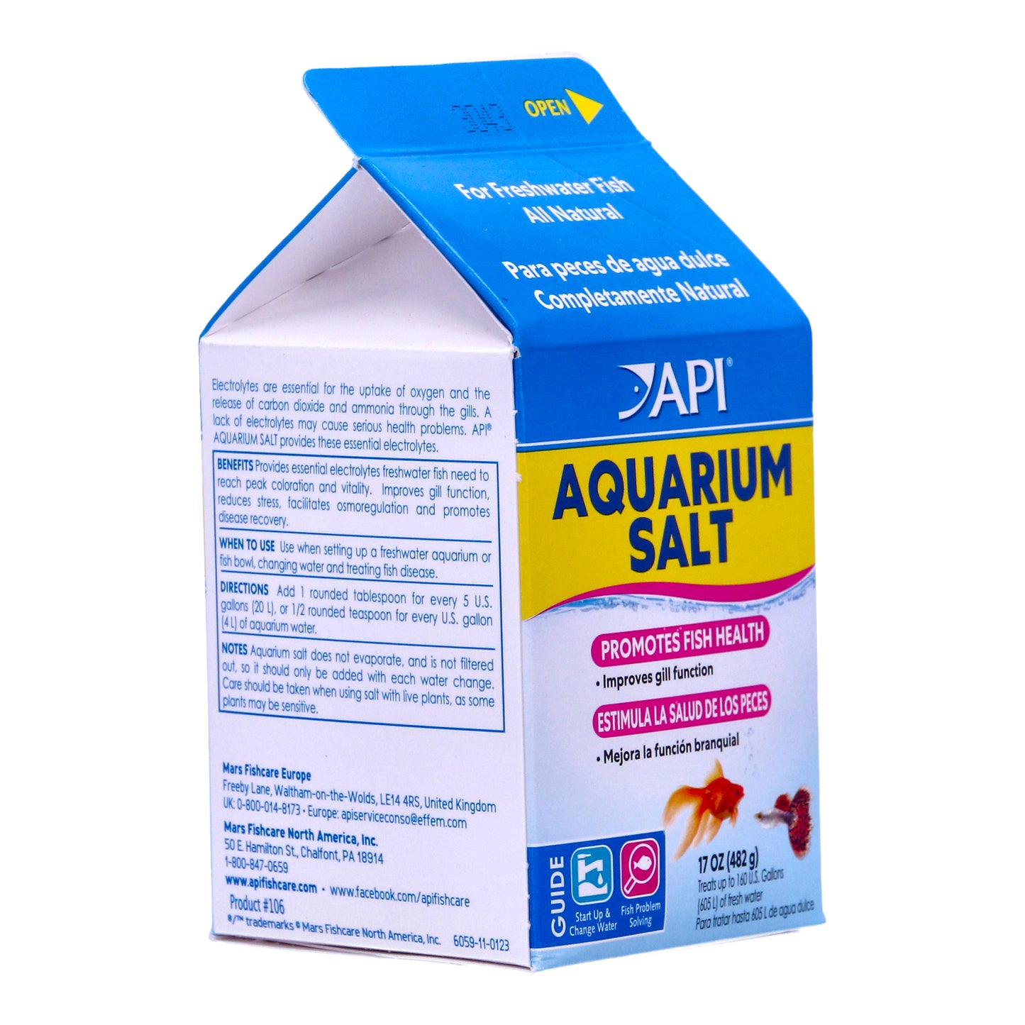 API Aquarium Salt Helath Promoting & Stress Reducing