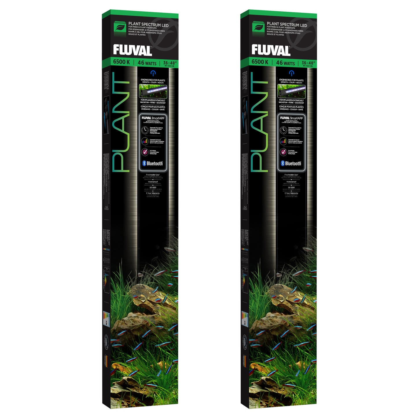 Fluval Plant 3.0 LED 46w Bluetooth - Double Kit