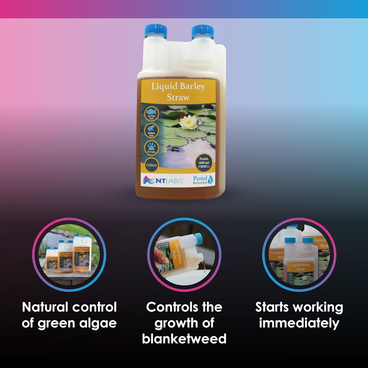 NT Labs Barleyclear Liquid Barley Straw