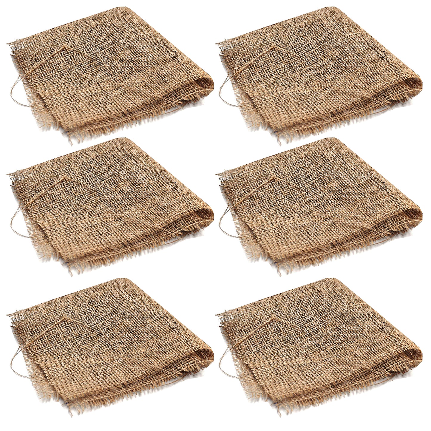 Aquacadabra Hessian Square Plant Basket Liners