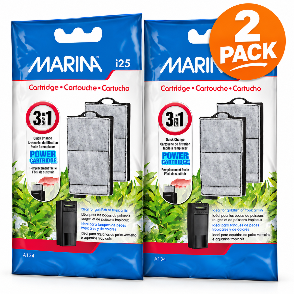 Marina i25 Replacement Power Filter Cartridges