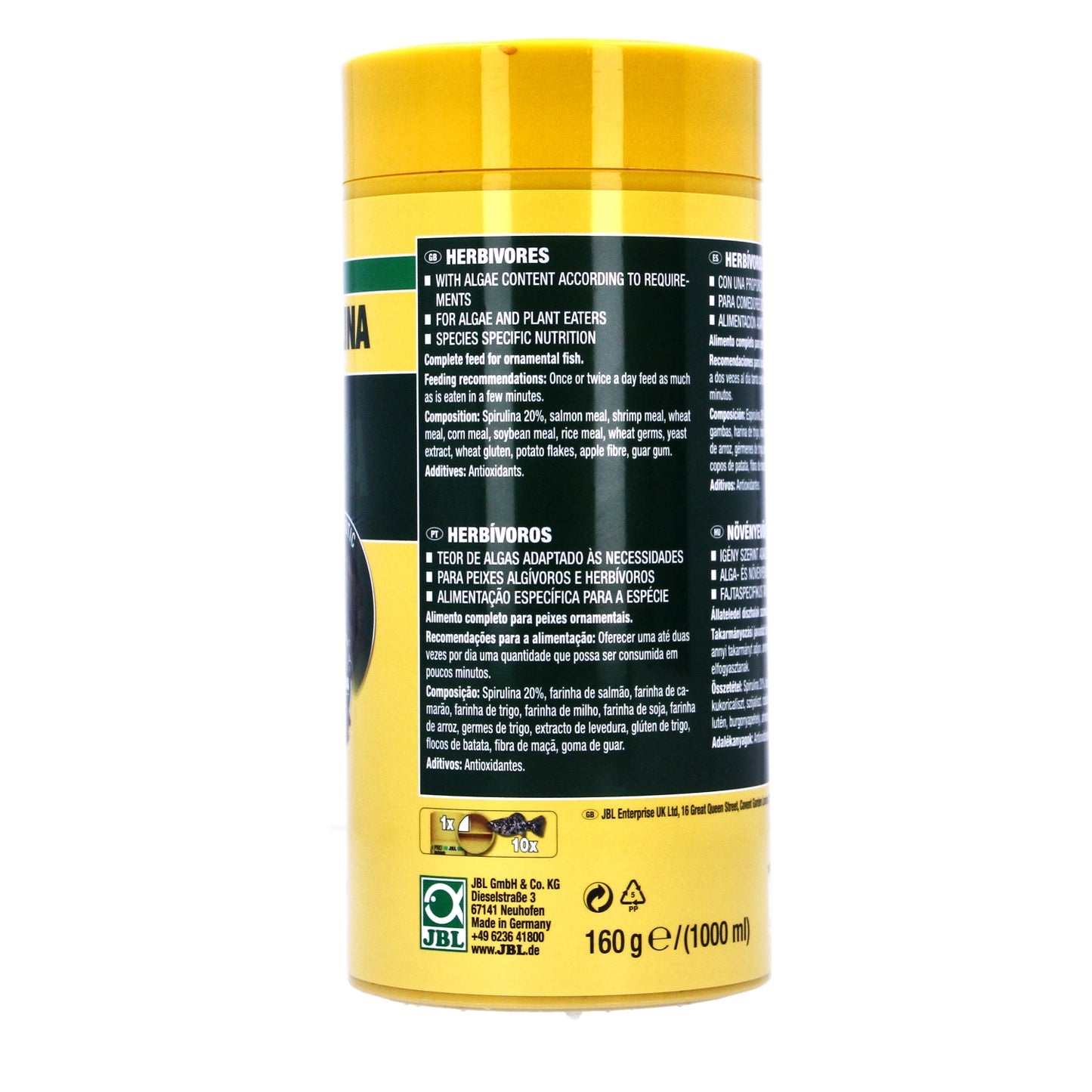JBL Spirulina Algae Flake Food