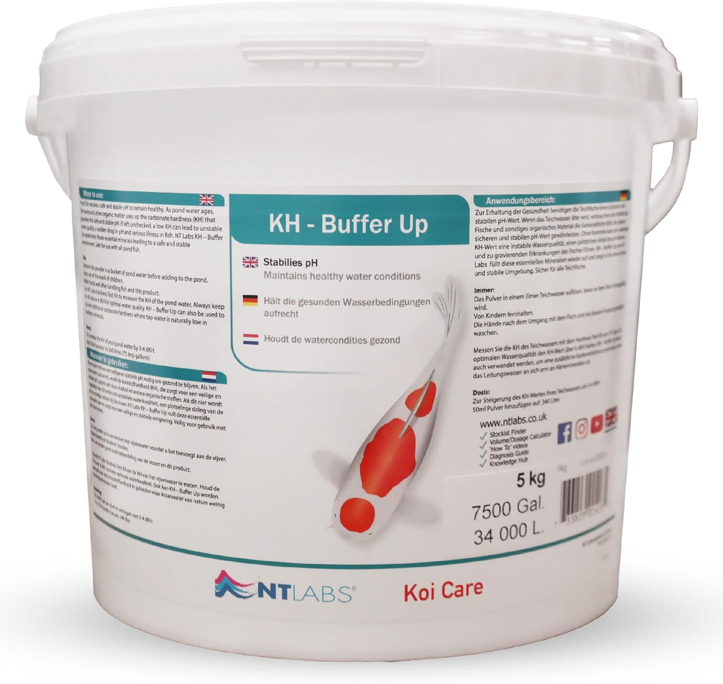 NT Labs Buffer KH Up Healthy Pond Condition