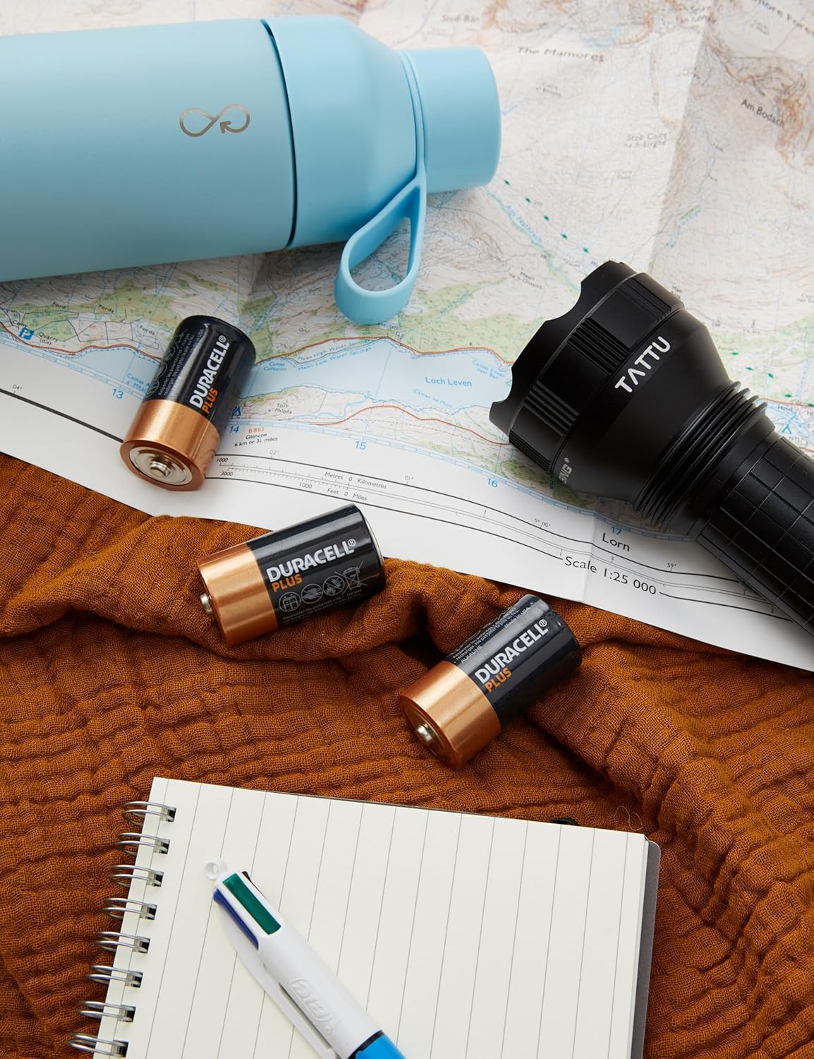 Duracell Plus Pack of 4 C4 Batteries