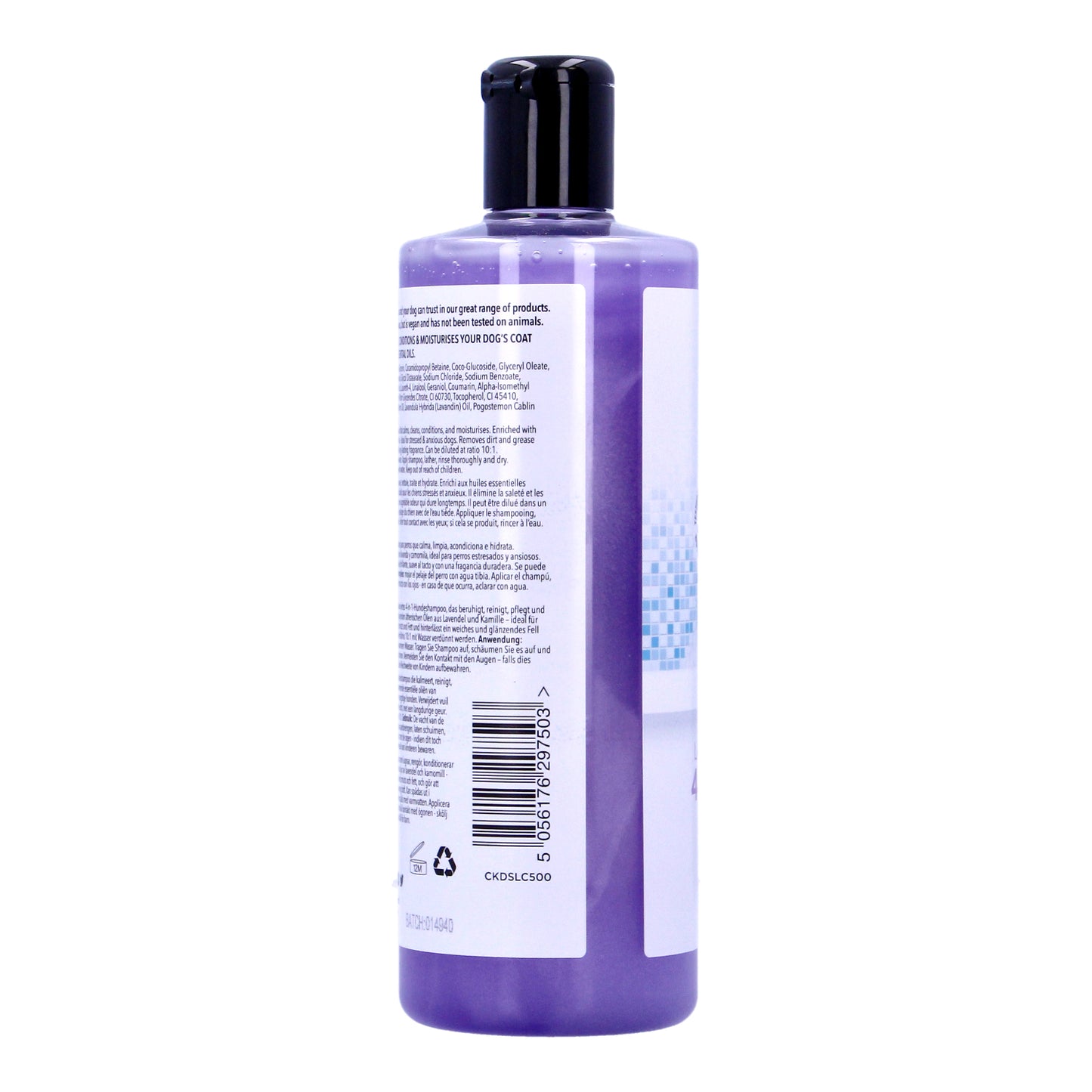 Carekind 4 in 1 Dog Vegan Lavender Puppy Chamomile Shampoo 250ml/500ml