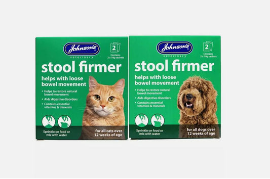Johnsons Vet Stool Firmer For Cats and Dogs
