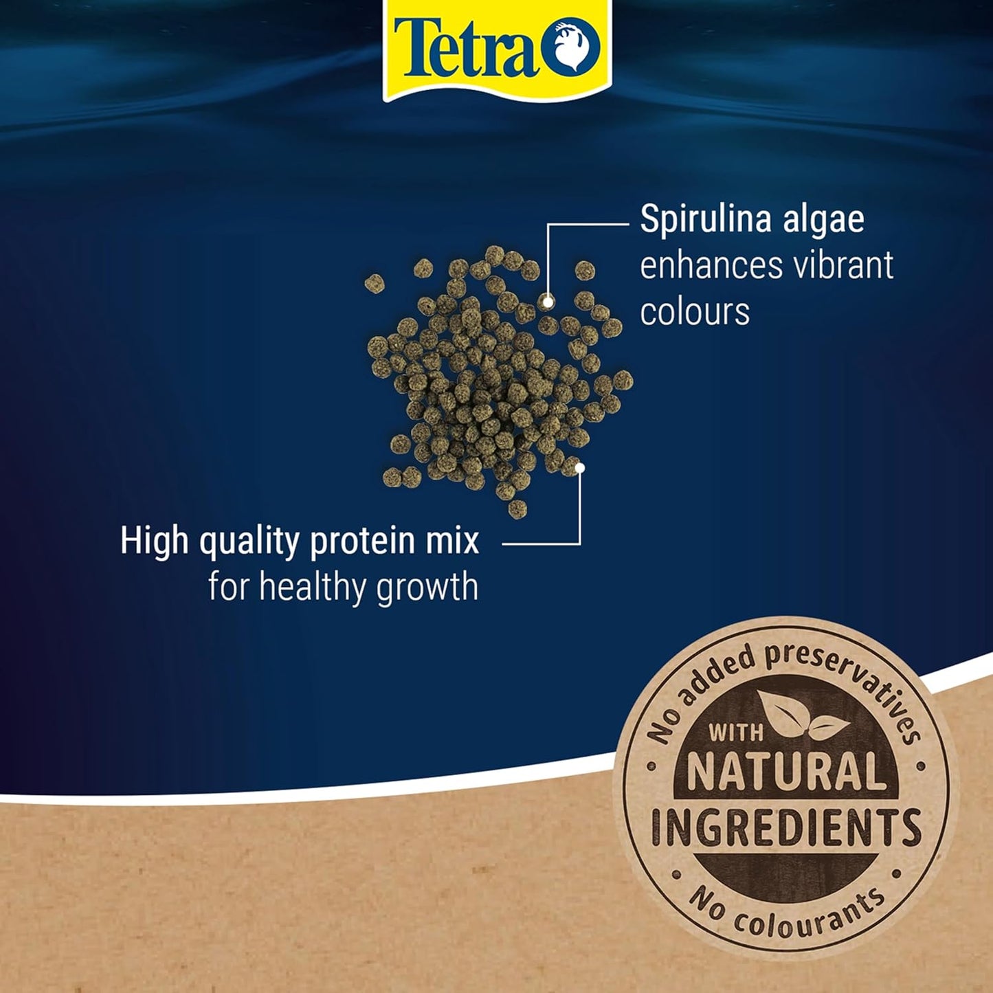 Tetra Goldfish Gold Colour 75g