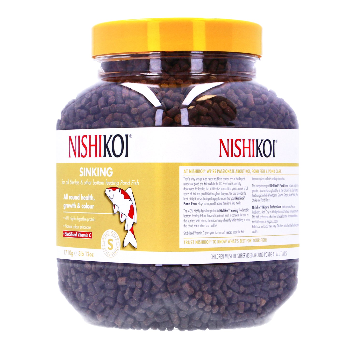 Nishikoi Small Sinking Pellets