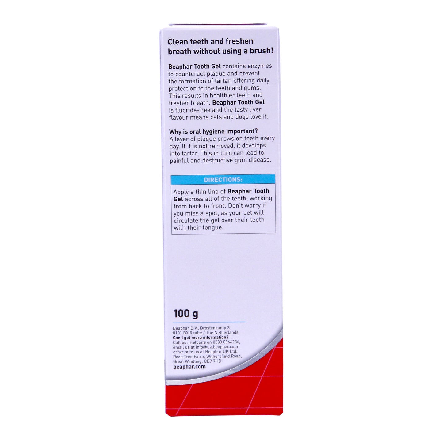 Beaphar Tooth Gel Liver Flavoured for Cats & Dogs 100g