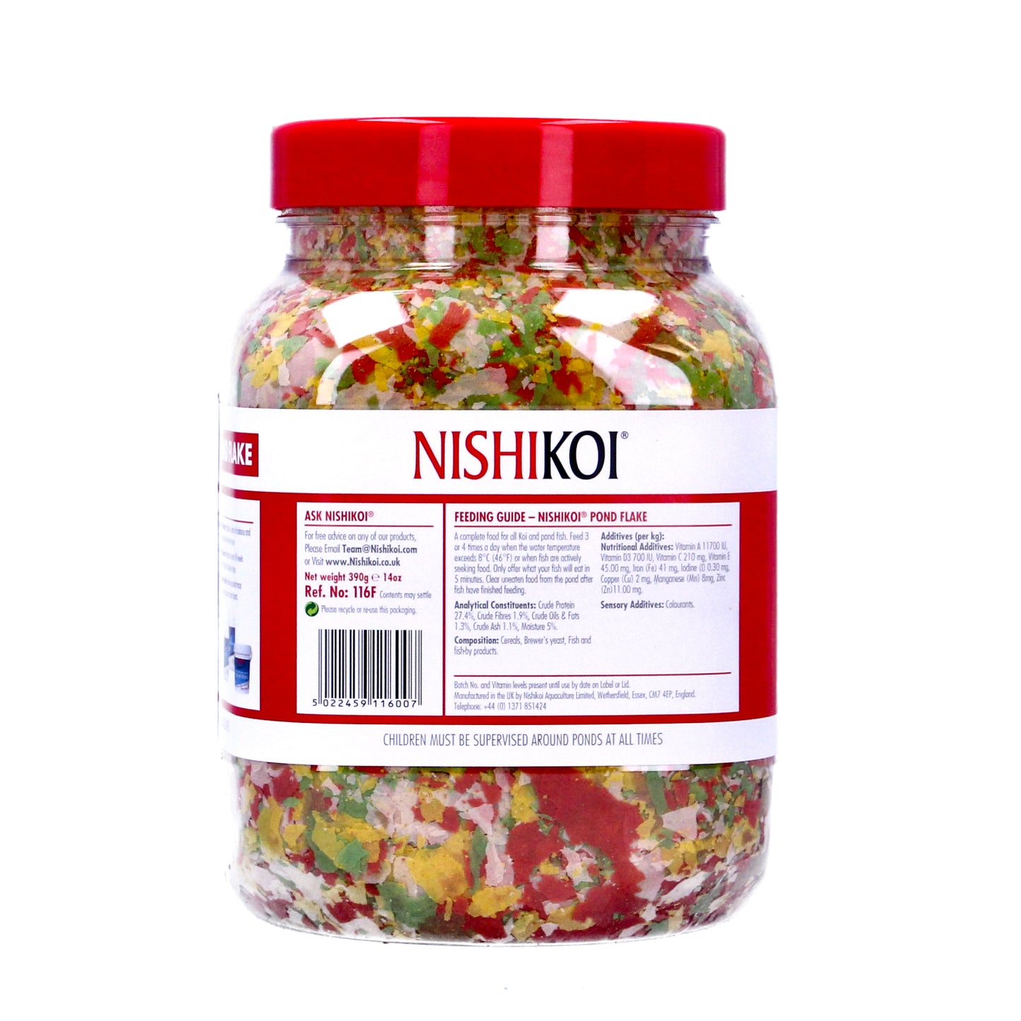 Nishikoi Floating Pond Flakes - all sizes