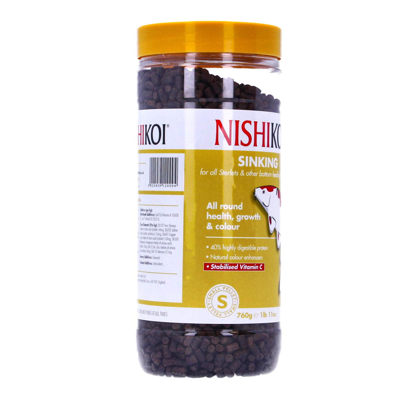 Nishikoi Small Sinking Pellets