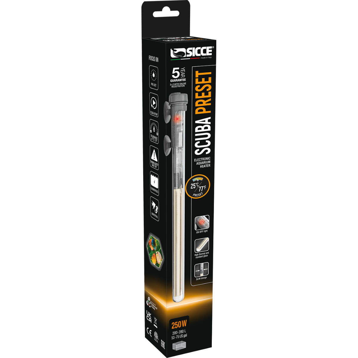 Sicce Scuba Preset Heater