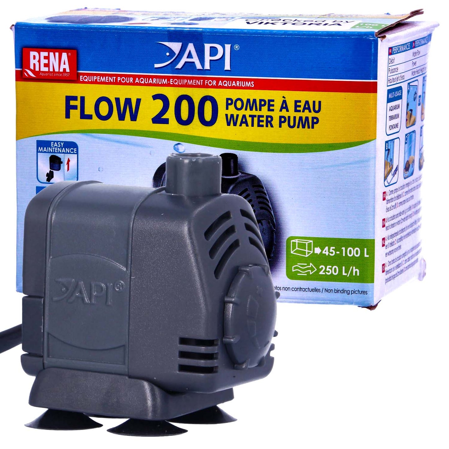 API Rena Flow Water Pump Aquarium Power Head
