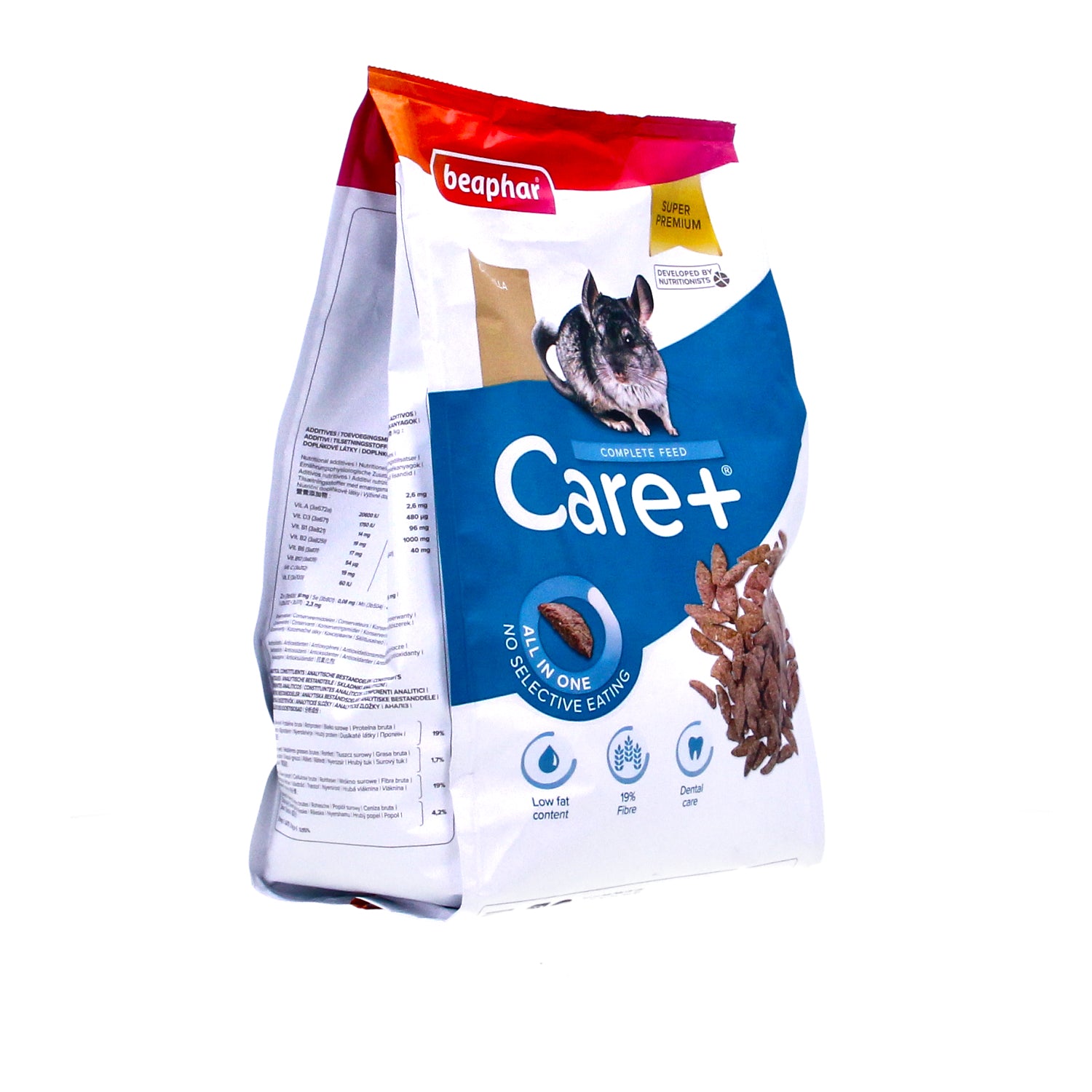 Beaphar Care+ Chinchilla Food 1.5kg