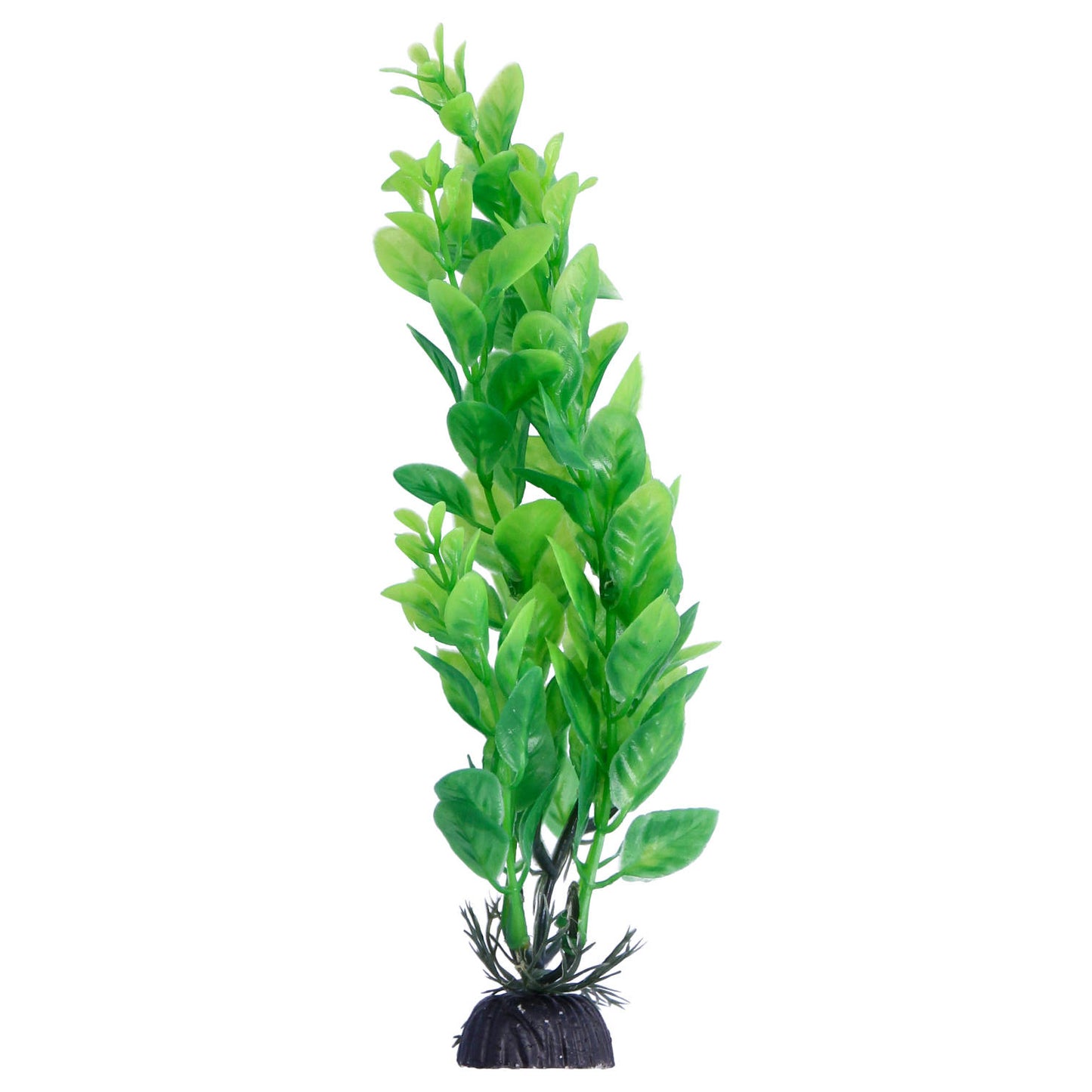 Green Plastic Aquarium Decoration Plants 20cm (Pack of 6)