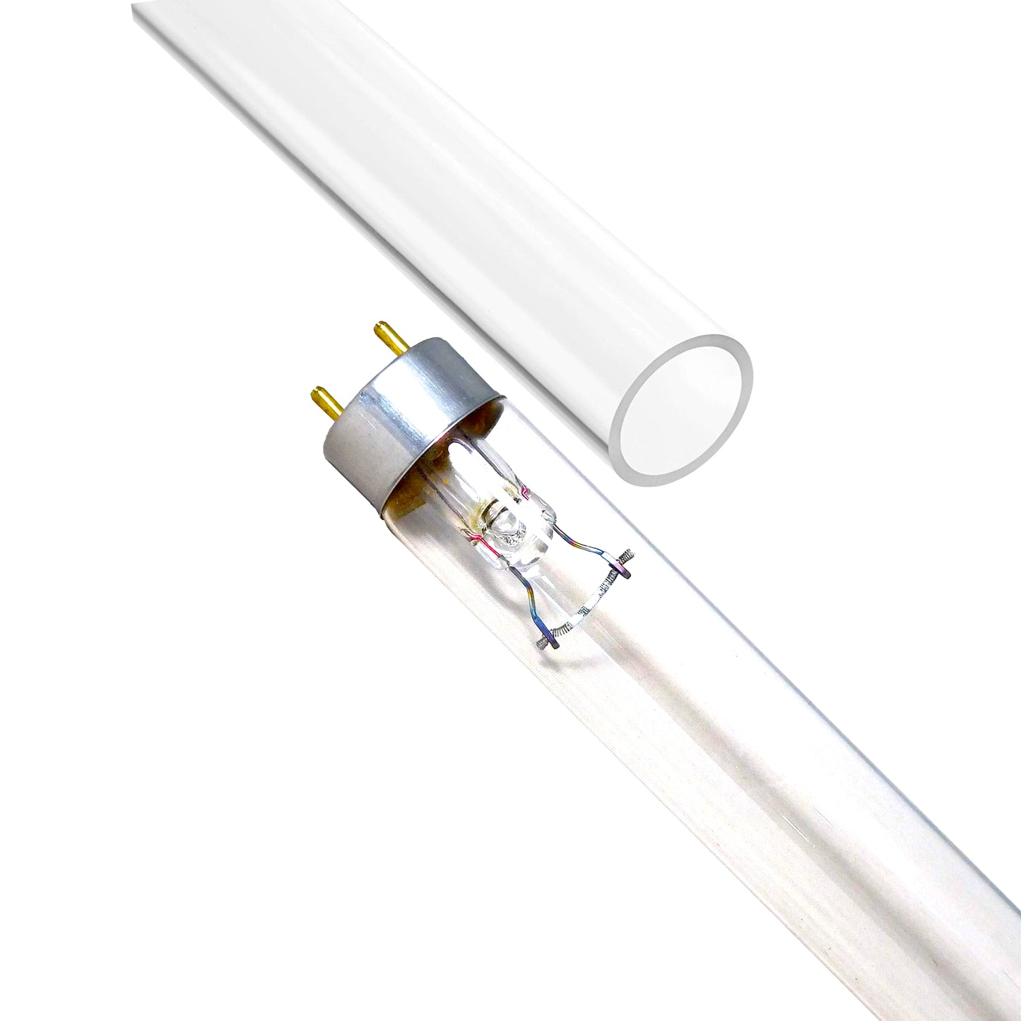 Evolution Aqua Pond UV Bulb Lamp & Quartz Sleeve Bundle