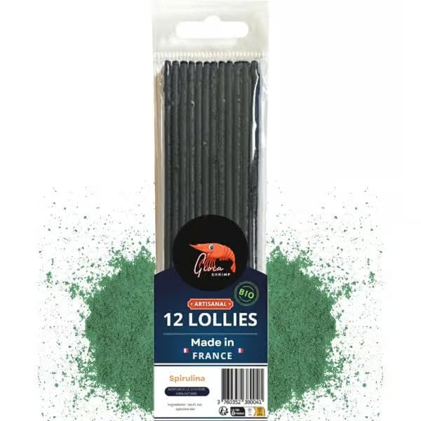 Gioia Shrimp Lollies - Organic Spirulina