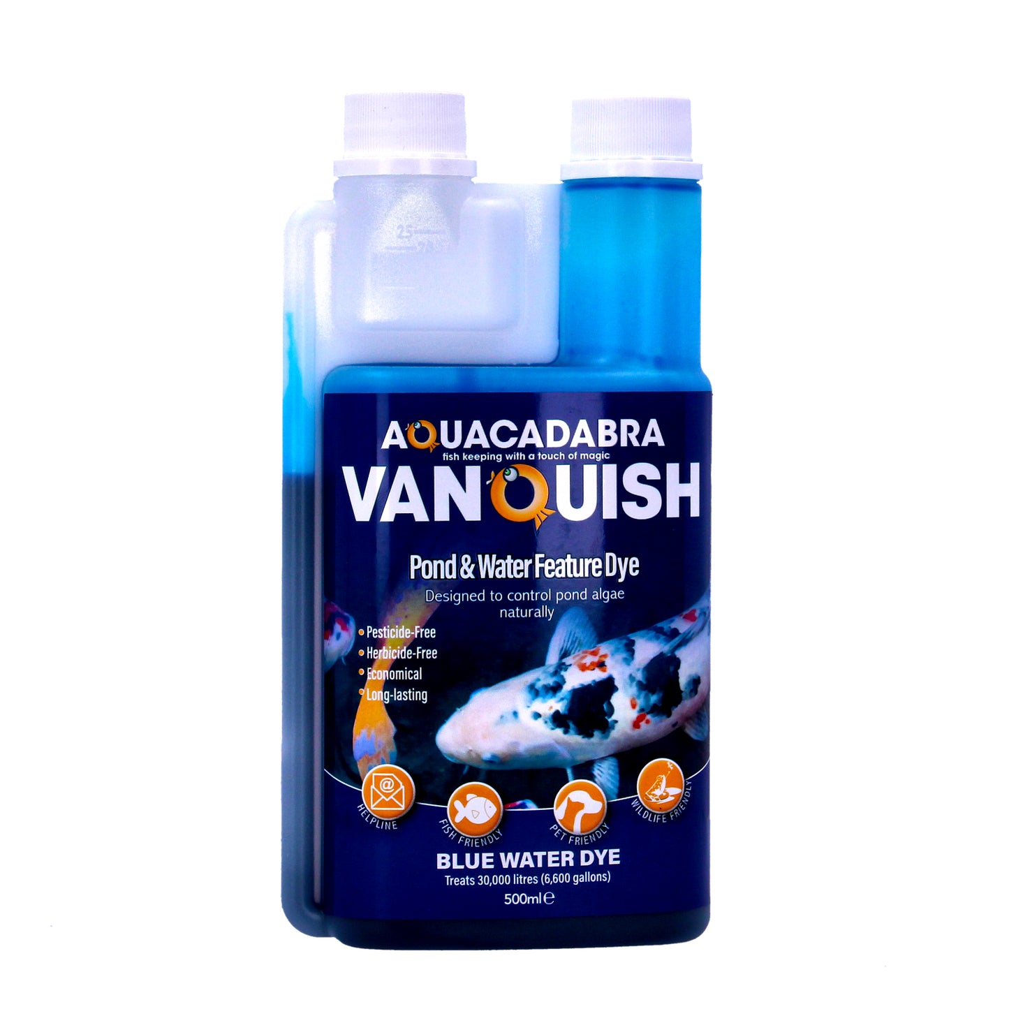 Aquacadabra Vanquish Pond Water Feature Dye Blue
