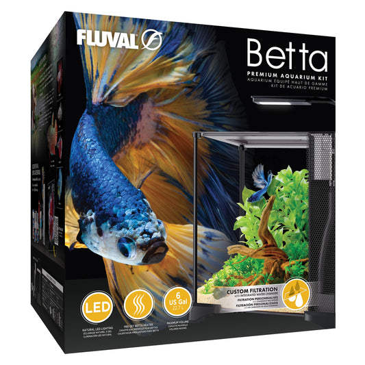 Fluval Betta LED Glass Aquarium 22.7L