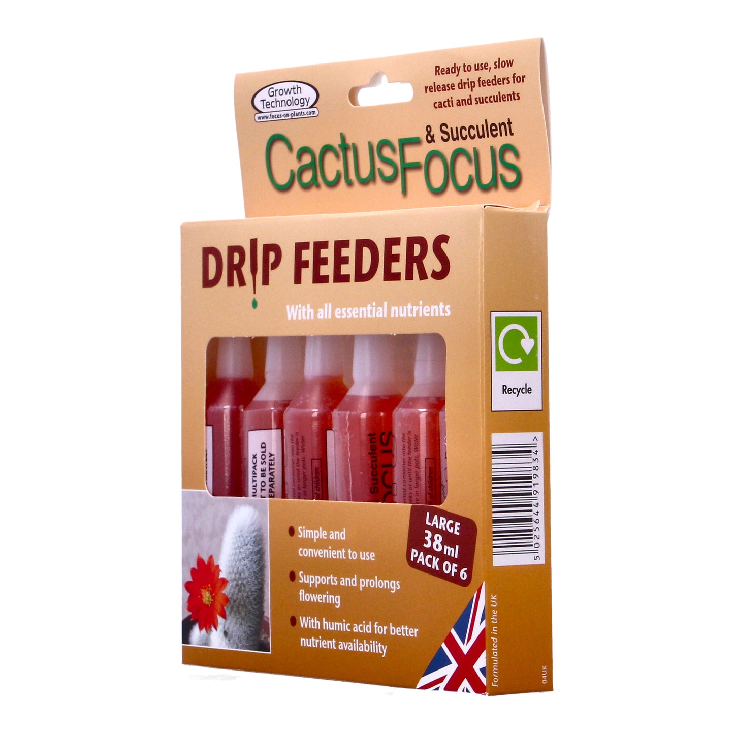 Growth Technology Cactus Drip Feed 6-pack