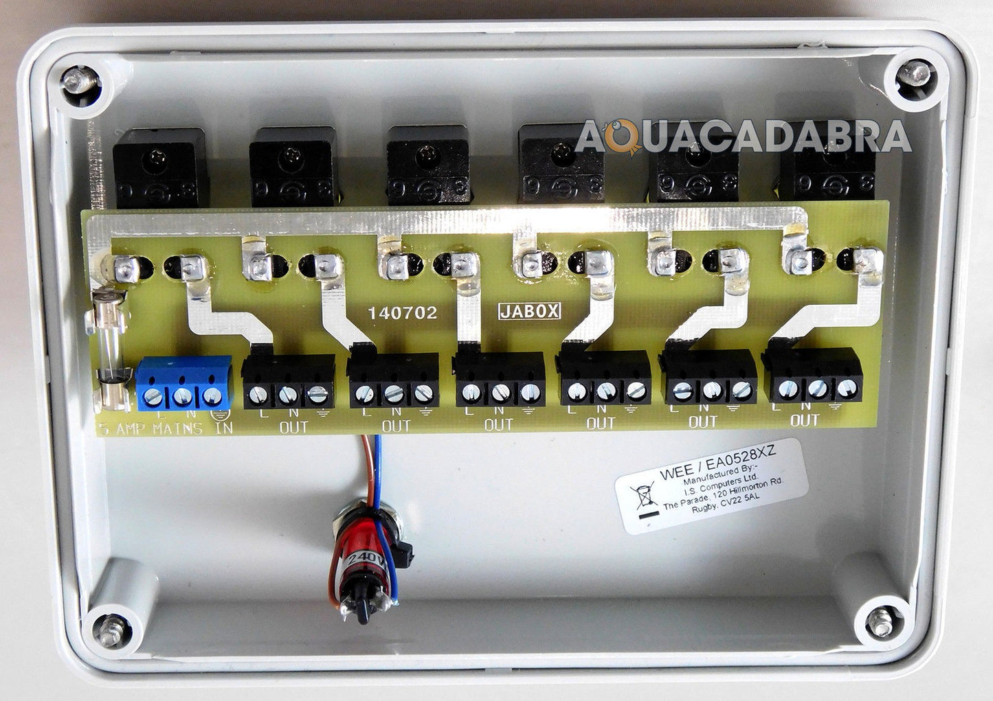 IS Garden Armoured Switchbox: 6-Way