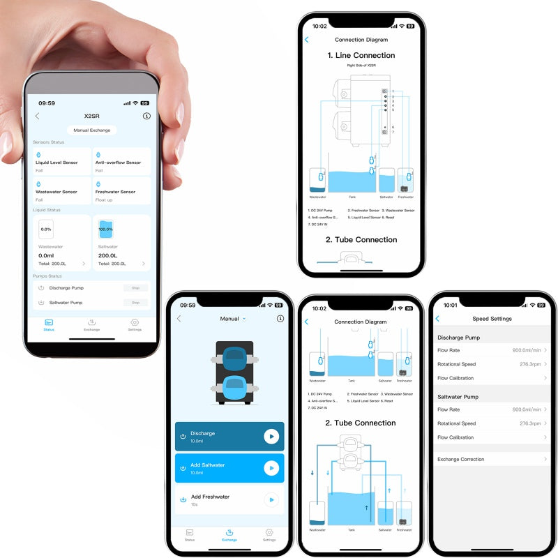 Kamoer X2SR PRO Auto Water Remote Change Pump