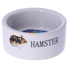 Lazy Bones Porcelain Hamster Bowl