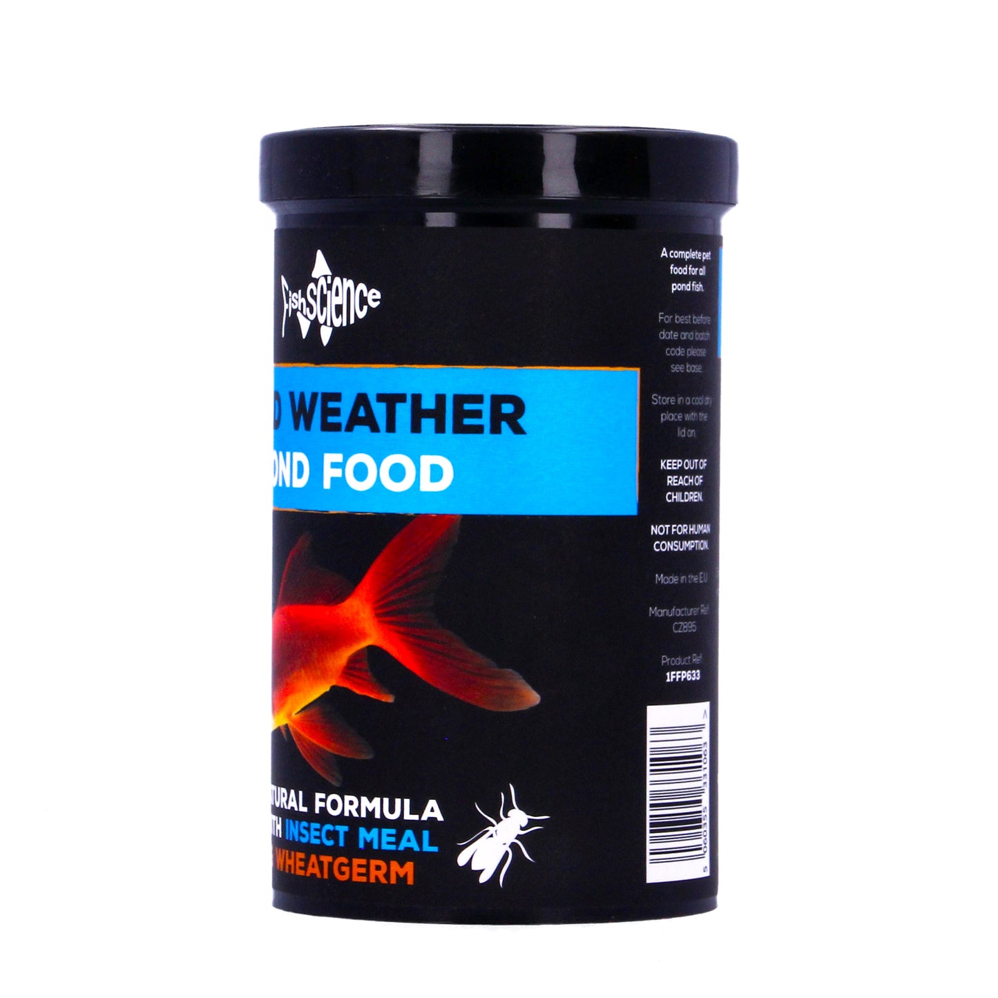 Fish Science Cold weather Pond Food Natural Formula Wheatgerm Insect 290g 1050g