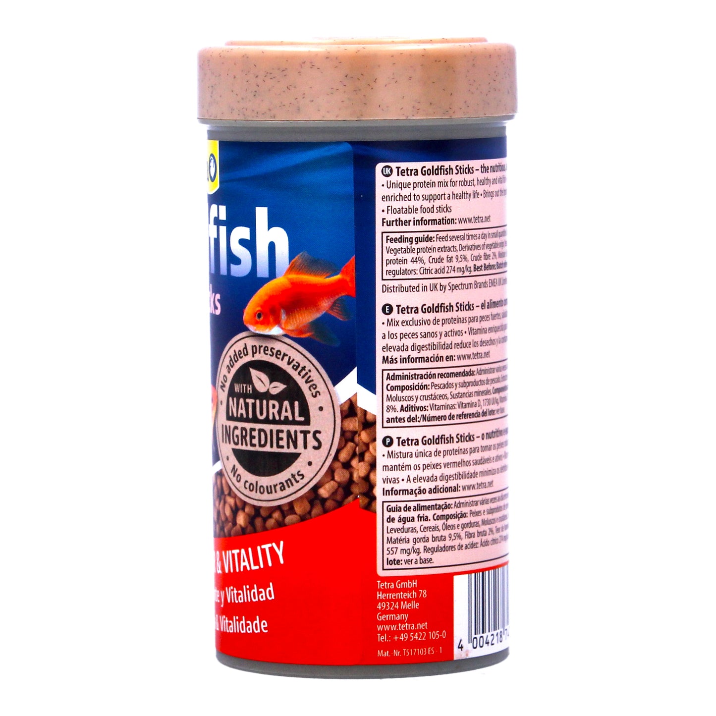 Tetra Goldfish Floating Sticks 93g